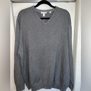 Lacoste V Neck Sweater
